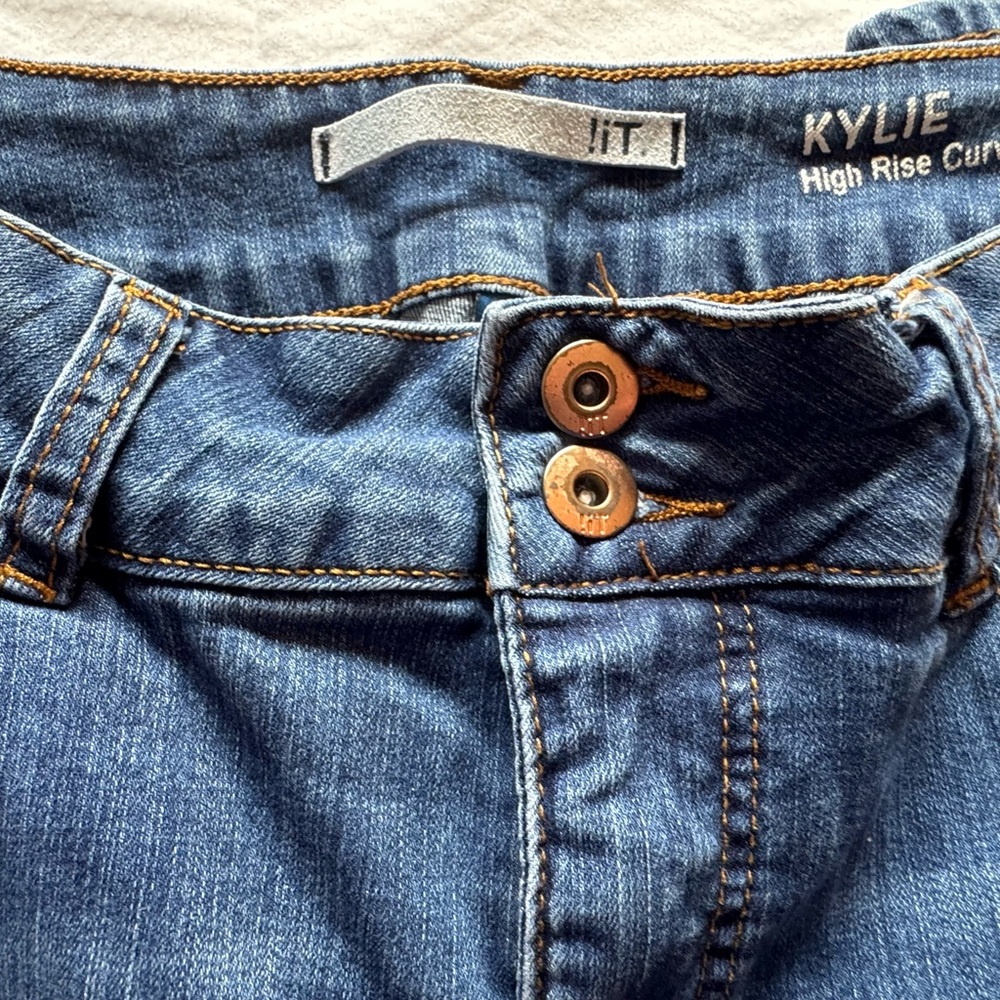 !it Kylie Blue Jeans Highrise Circy Skinny Ankle - Picture 3 of 6